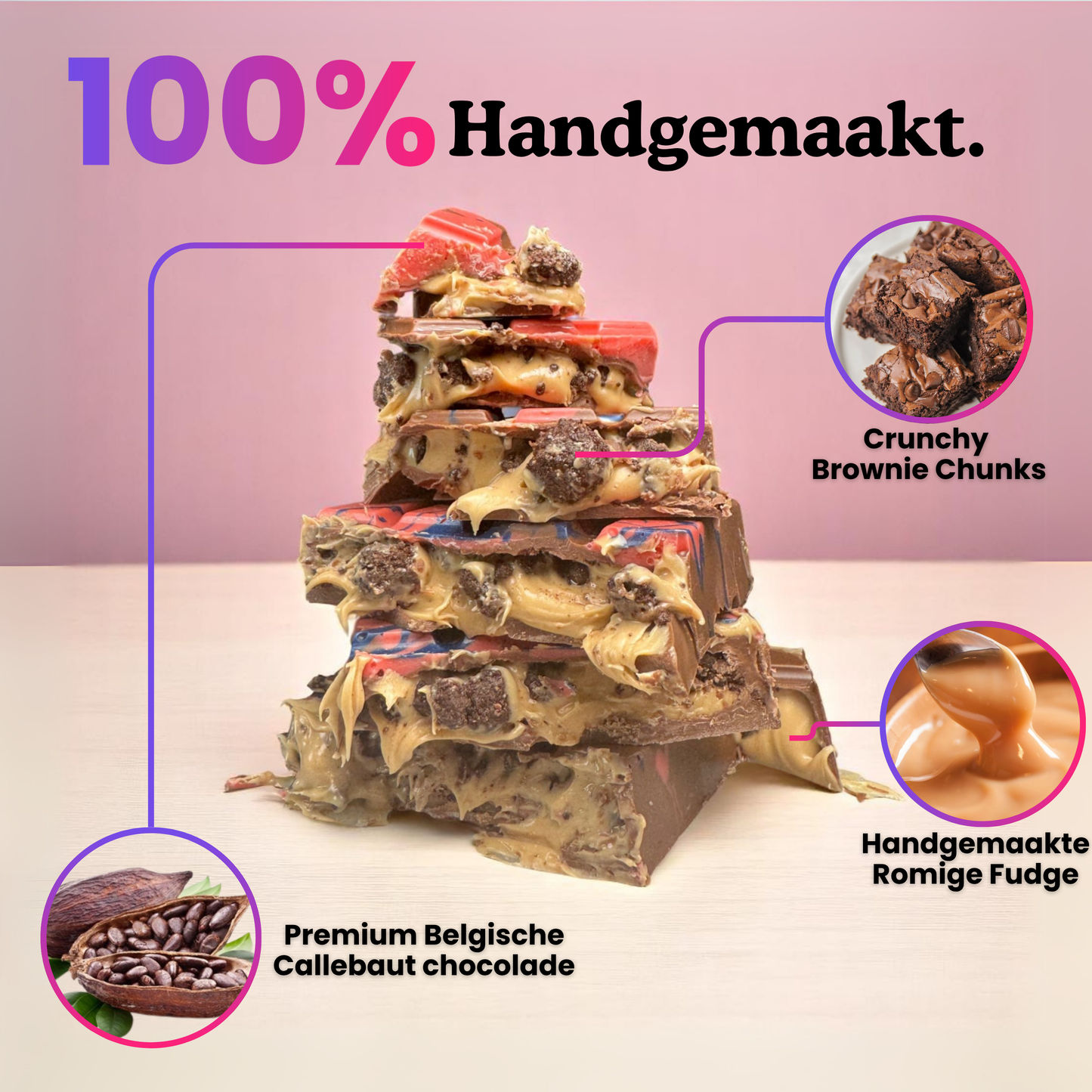 Barra de Brownie Fudge