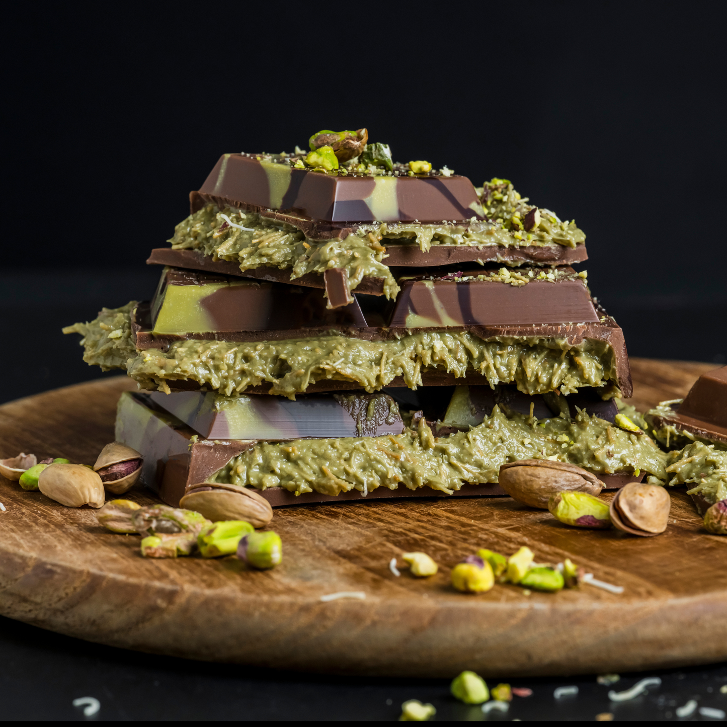 Barra de Chocolate de Dubái XXL 🍫 | Pistacho XXL 1 kilo | Barra de Dubái