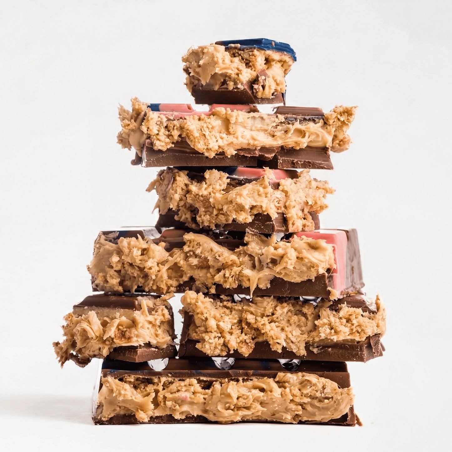 Barra de Fudge con Mantequilla de Cacahuete