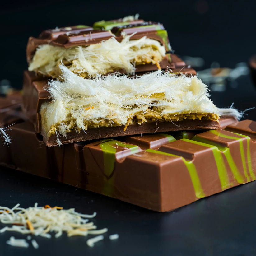 La Barra Deluxe de Pişmaniye | Pistacho y Cabello de Ángel