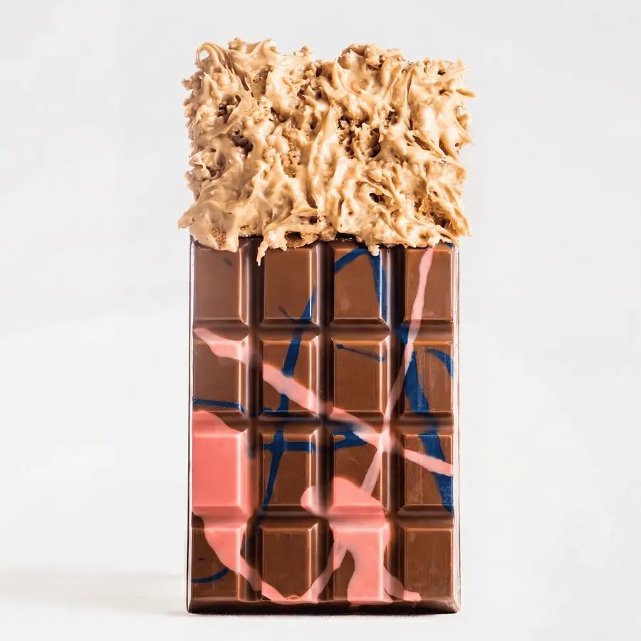 Barra de Fudge de Crema de Cacahuete